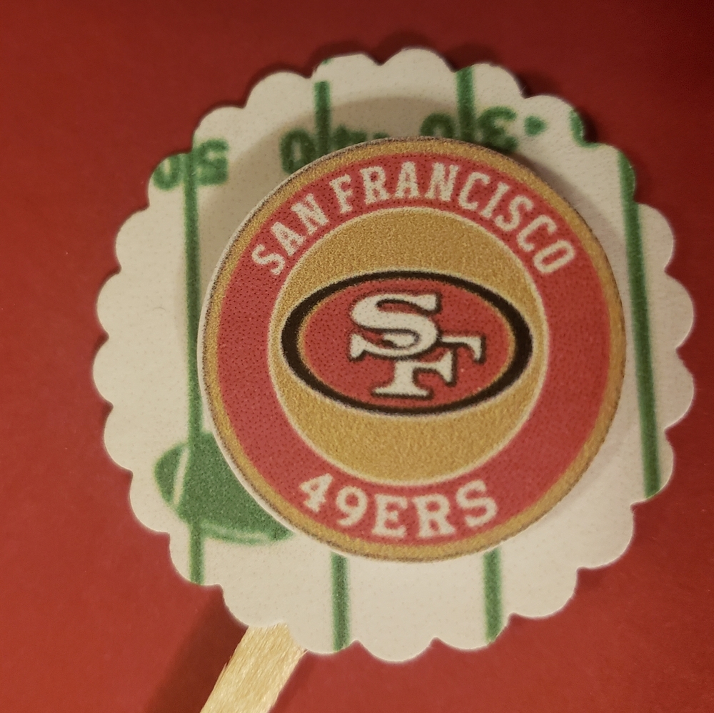 SAN FRANCISCO 49er's party favors